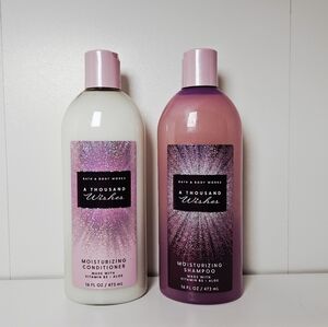 Bath and Body Works A Thousand Wishes Shampoo and Conditioner Hair Care Set